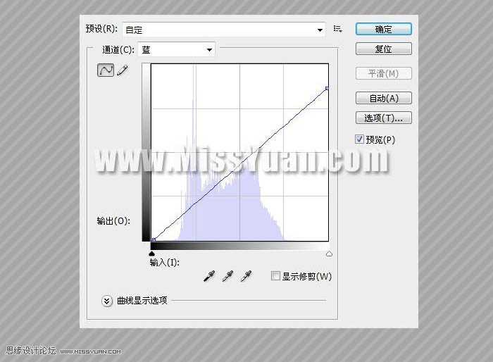 Photoshop将偏色人物图片调成清爽的蓝紫色