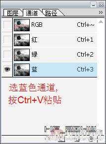 photoshop利用通道快速调色教程