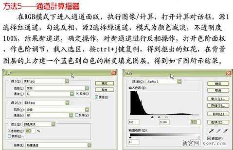 ps大师详细讲解红花抠图教程