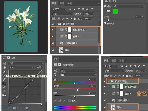 如何制作花朵穿插的文字海报 PS制作花朵穿插文字海报设计教程